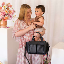 Load image into Gallery viewer, UPDATED Amelia Convertible Pram Caddy- Black v2 RRP $129.95