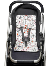 Load image into Gallery viewer, Mini Pram Liner with adjustable head support - Enchanted Bunnies RRP $49.95