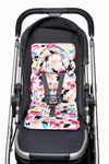 Mini Pram Liner with adjustable head support - Floral Butterfly RRP $49.95