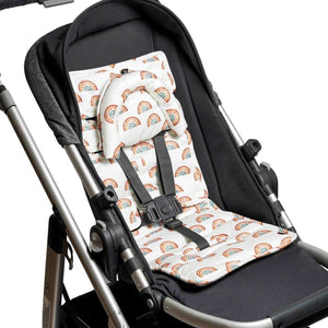 Mini Pram Liner with adjustable head support - Rainbows RRP $49.95