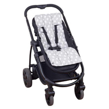 Load image into Gallery viewer, Pram Liner - Grey Birds - Outlook Baby