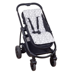Pram Liner - Grey Birds - Outlook Baby