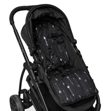Load image into Gallery viewer, Pram Liner - Black Silver Arrows/Spots - Outlook Baby