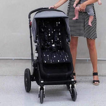 Load image into Gallery viewer, Pram Liner - Black Silver Arrows/Spots - Outlook Baby